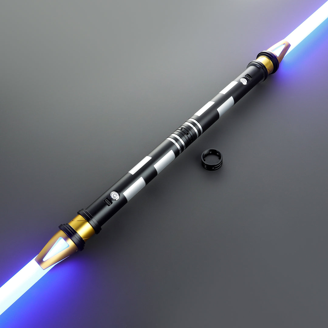 DamienSaber Double Bladed Light Saber XRGB 3.0 XENO 3.0 Proffie2.2