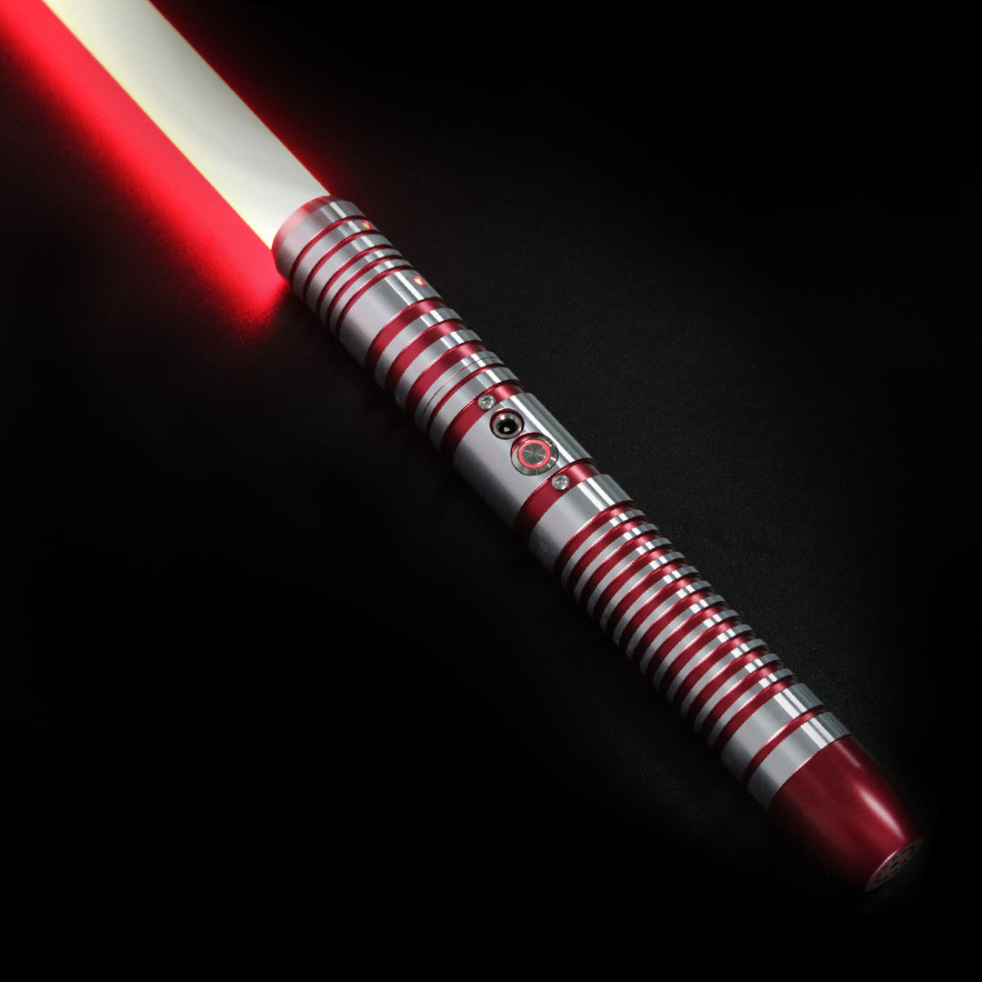 DamienSaber Lightsaber Combat Heavy Dueling FX Light Saber Bluetooth Connectable Hilt 29CM