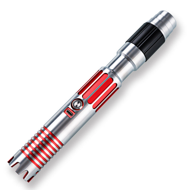 DamienSaber Lightsaber HX Series Red Light Saber Bluetooth Xenopixel 3.0 Hilt 26CM