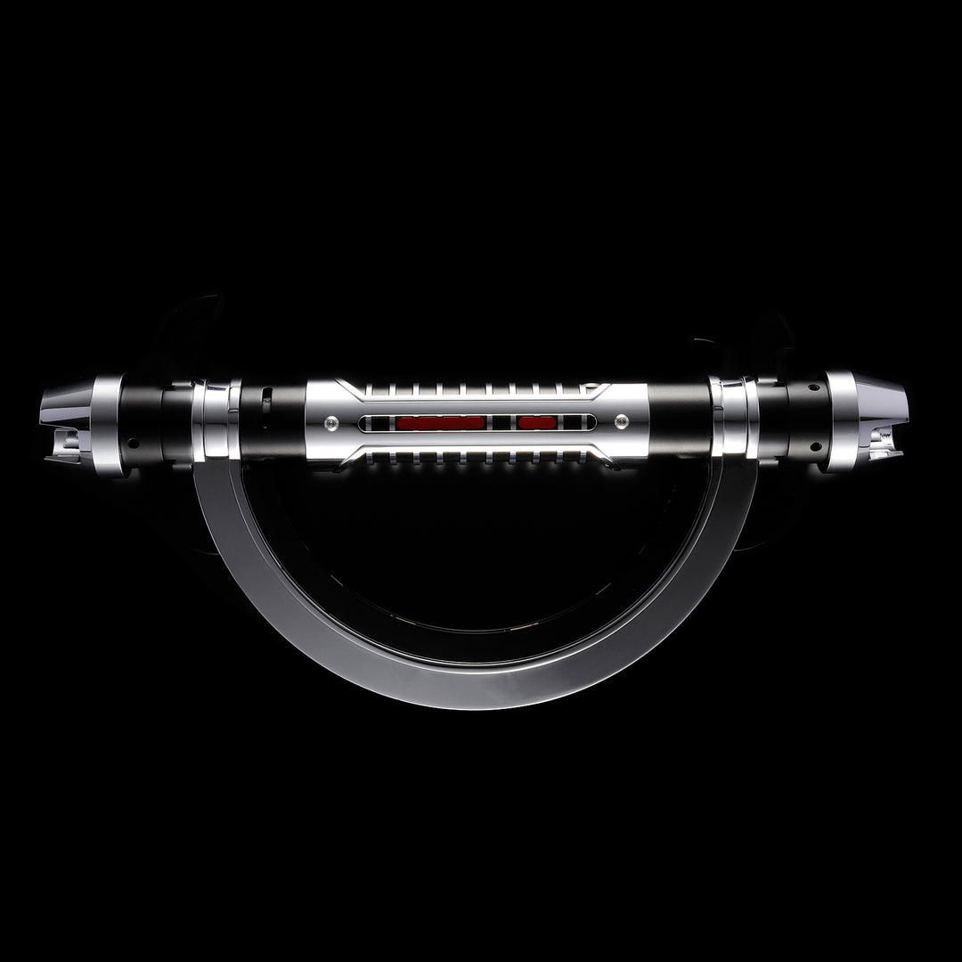 DamienSaber Lightsaber Grand Inquisitor Lightsaber Baselit Xenopixel Lightsaber with 2 Blades Hilt 33.5CM