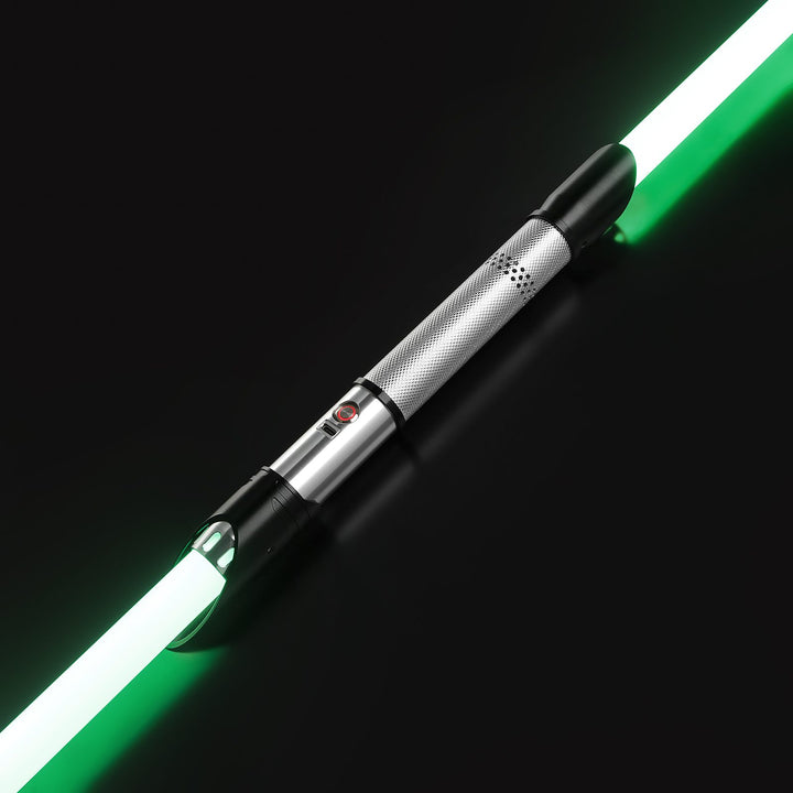 DamienSaber Lightsaber Mantis Double Bladed Lightsaber with Sensitive Smooth Swing Hilt 37.5CM