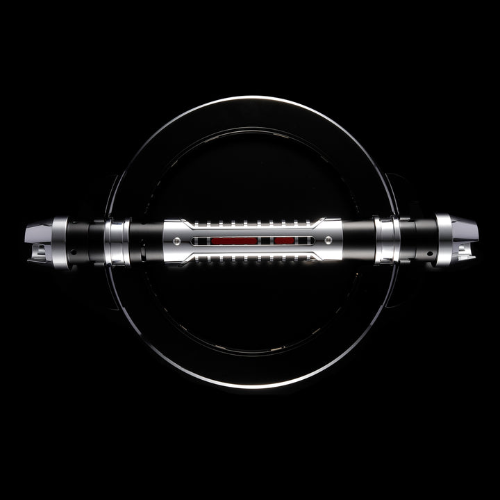 DamienSaber Lightsaber Grand Inquisitor Lightsaber Baselit Xenopixel Lightsaber with 2 Blades Hilt 33.5CM