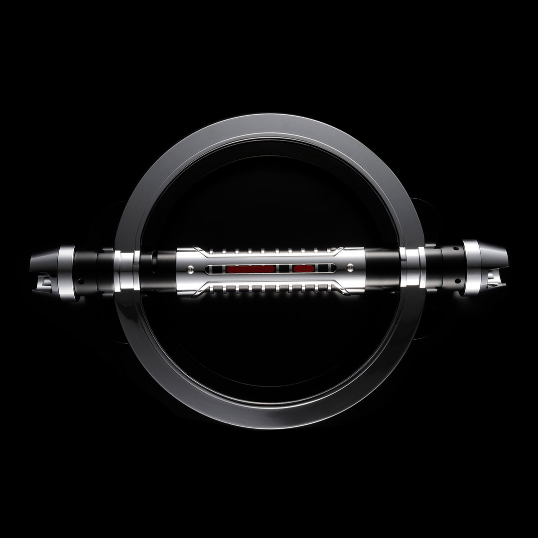 DamienSaber Lightsaber Grand Inquisitor Lightsaber Baselit Xenopixel Lightsaber with 2 Blades Hilt 33.5CM