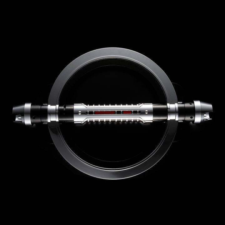 DamienSaber Lightsaber Grand Inquisitor Lightsaber Baselit Xenopixel Lightsaber with 2 Blades Hilt 33.5CM