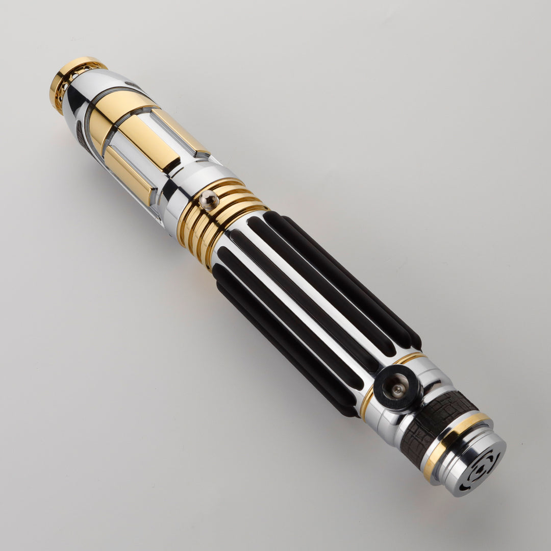 DamienSaber Lightsaber Jedi MW Purple Light Saber FX Dueling Pogo Core Hilt 28.2CM