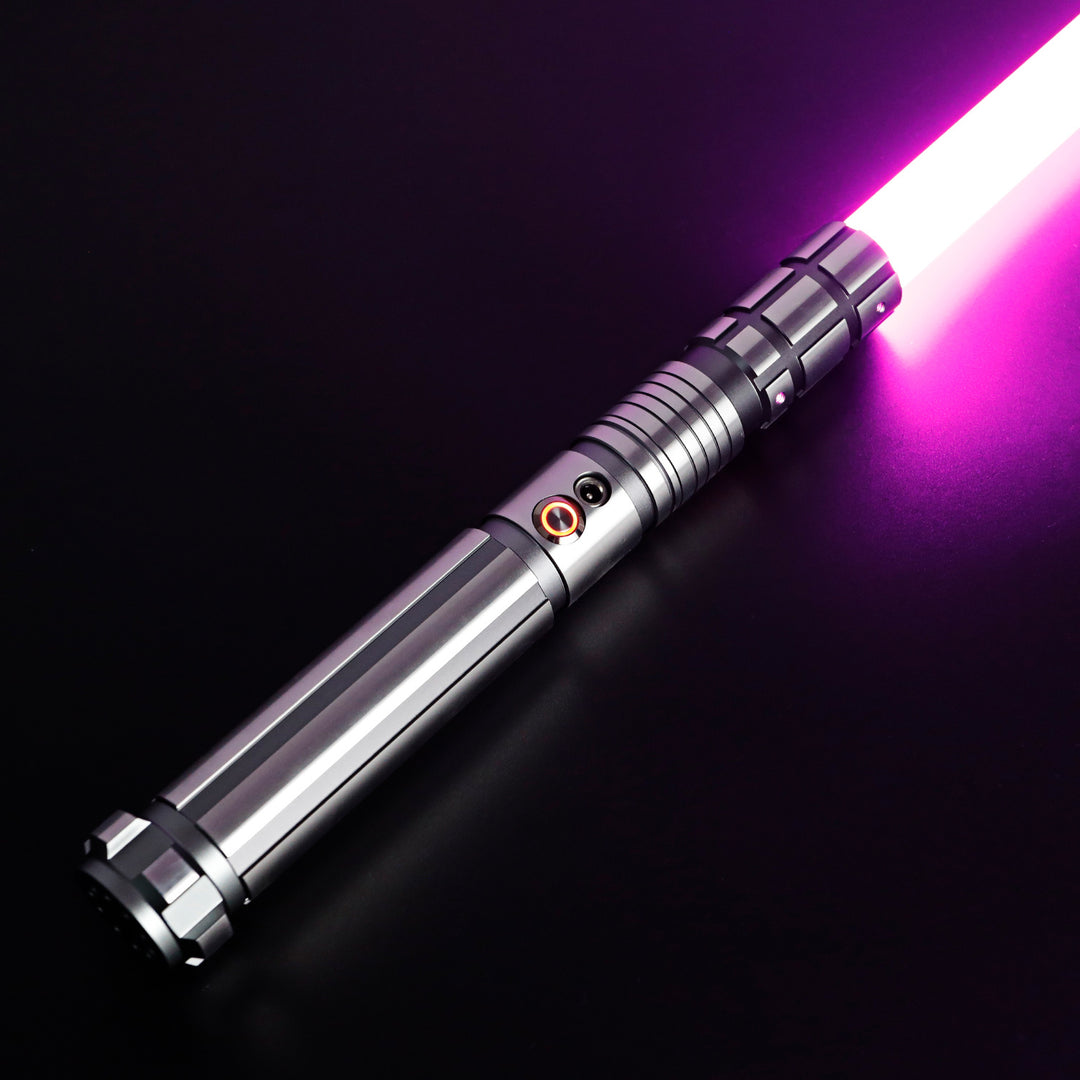 DamienSaber Lightsaber Force FX Light Saber with Xenopixel V3 Core Metal Hilt 33CM