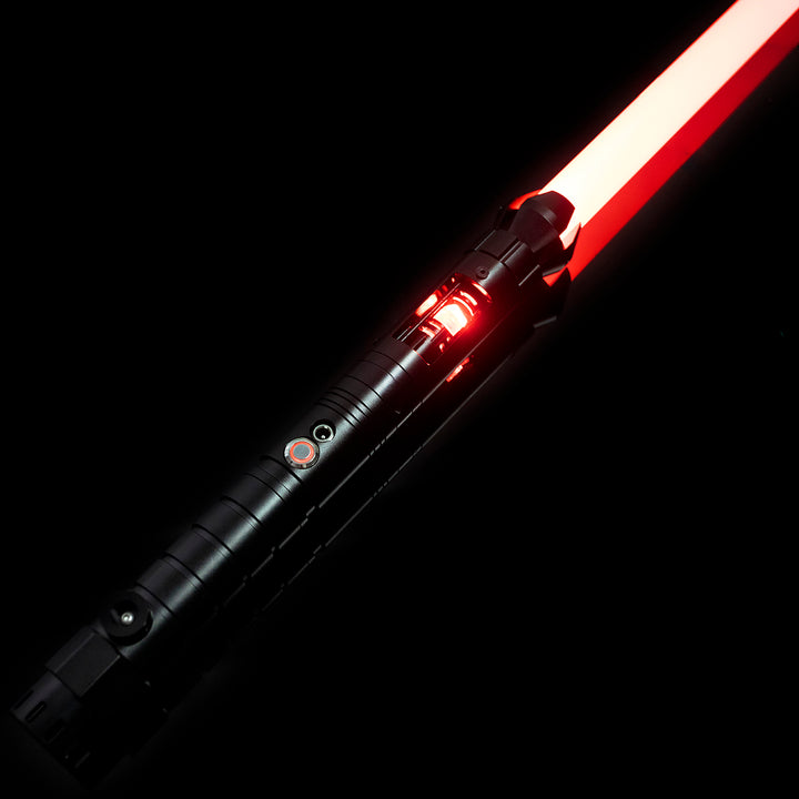 DamienSaber Lightsaber Starkiller V1 Light Saber SK1 Crystal Black Hilt 32CM