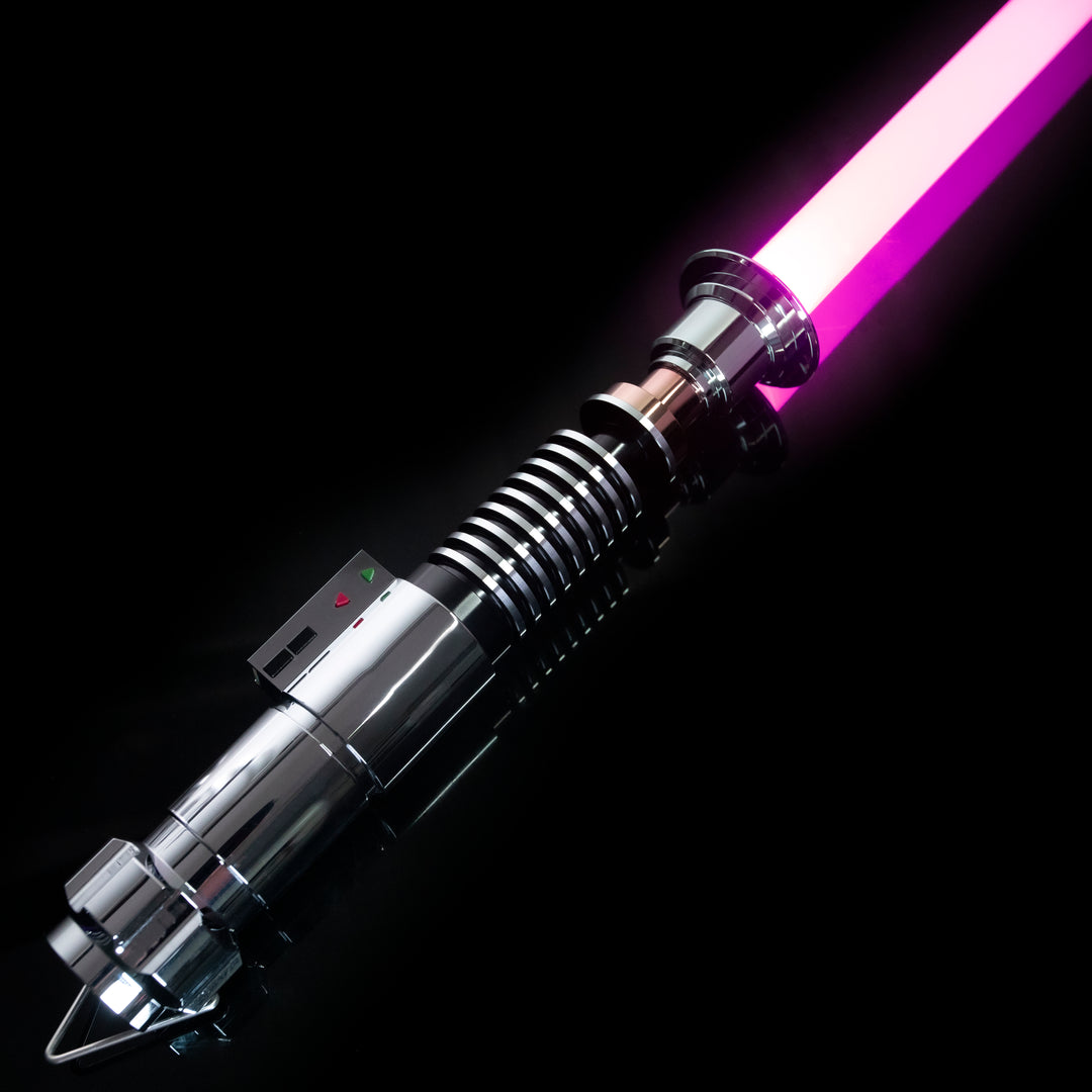 DamienSaber Lightsaber Luke LSW Light Saber V3 EP8 FX Force Saber Hilt 28CM