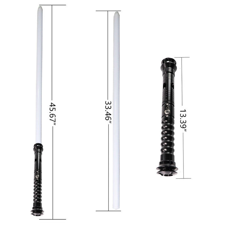 DamienSaber Lightsaber Lotus Light Saber Xenopixel V3 Core Bluetooth Hilt 32CM