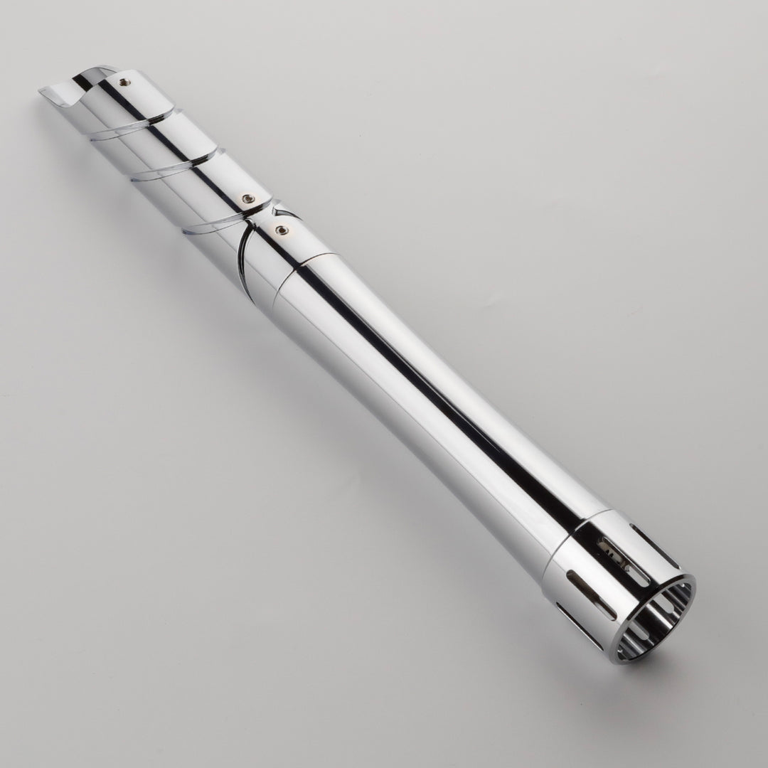 DamienSaber Lightsaber Plating Silver Hilt Design Xenopixel V3 Light Saber Hilt 31.5CM