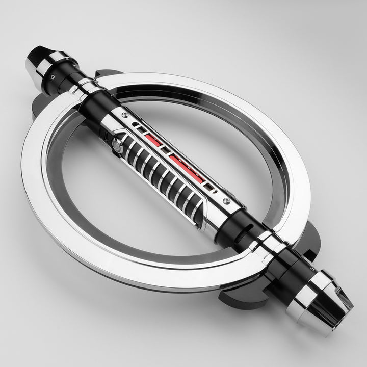 DamienSaber Lightsaber Grand Inquisitor Lightsaber Baselit Xenopixel Lightsaber with 2 Blades Hilt 33.5CM