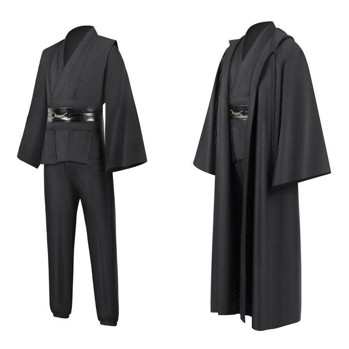 DamienSaber Tunic Hooded Robe for Cosplay Costume Sith or Jedi Robes