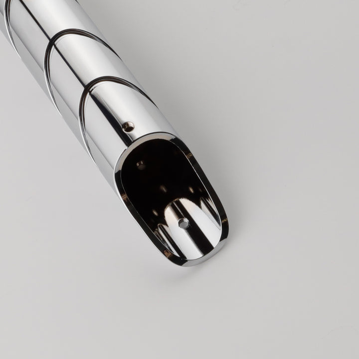 DamienSaber Lightsaber Plating Silver Hilt Design Xenopixel V3 Light Saber Hilt 31.5CM