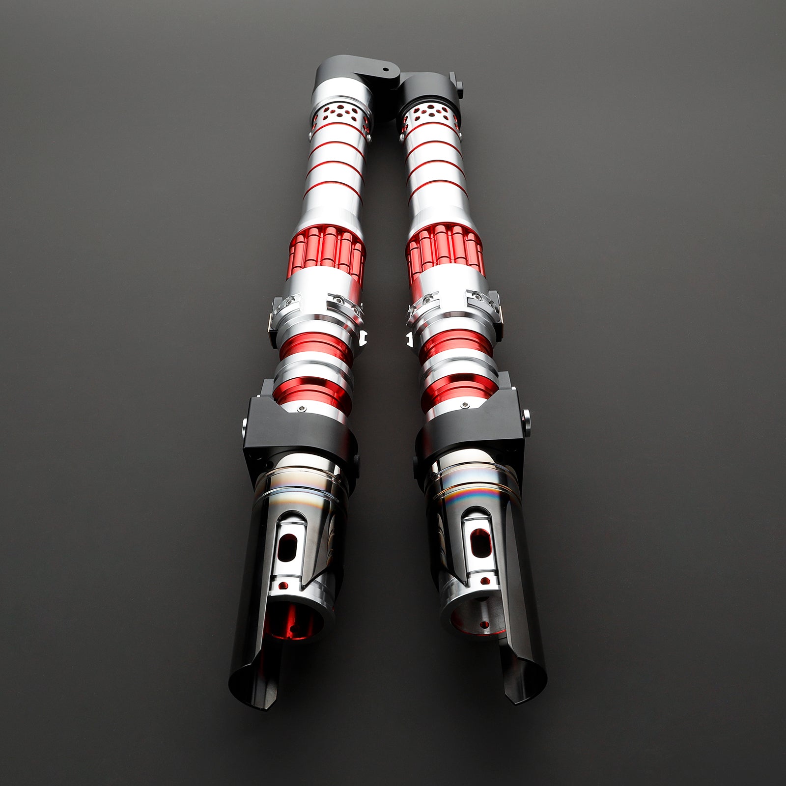 DamienSaber Lightsaber DR Red Double Bladed Light Saber Two