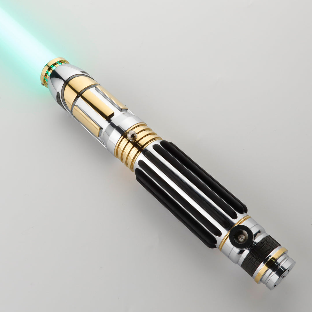 DamienSaber Lightsaber Jedi MW Purple Light Saber FX Dueling Pogo Core Hilt 28.2CM