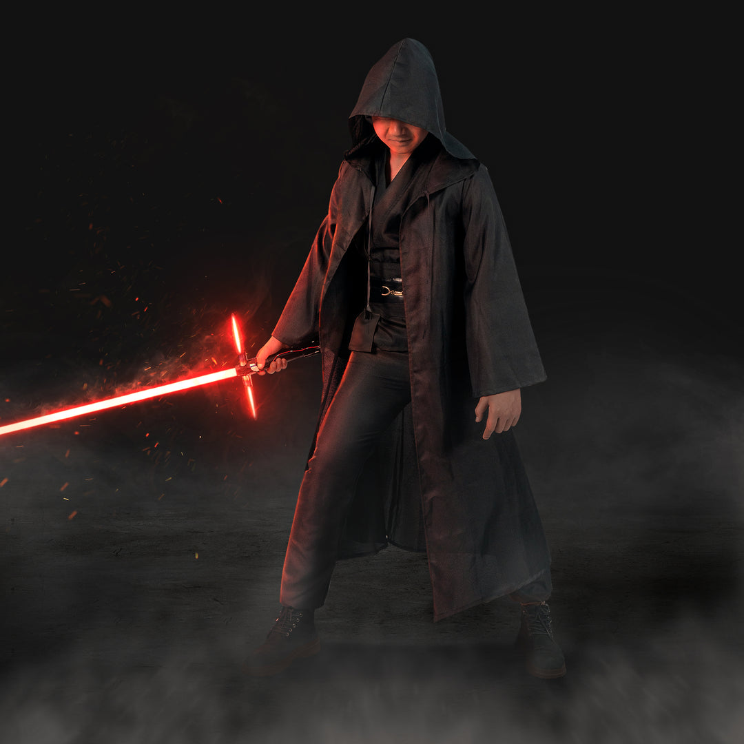 DamienSaber Tunic Hooded Robe for Cosplay Costume Sith or Jedi Robes