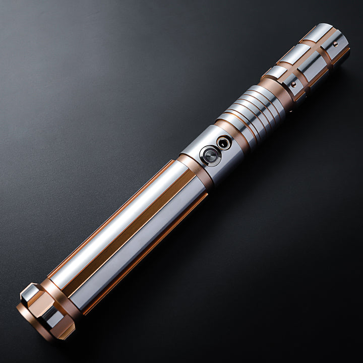 DamienSaber Lightsaber Force FX Light Saber with Xenopixel V3 Core Metal Hilt 33CM