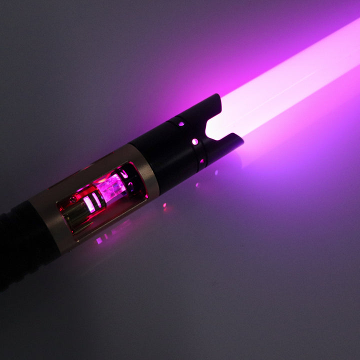 DamienSaber Lightsaber Crystal Light Saber Bluetooth Dual Ready Hilt 34CM