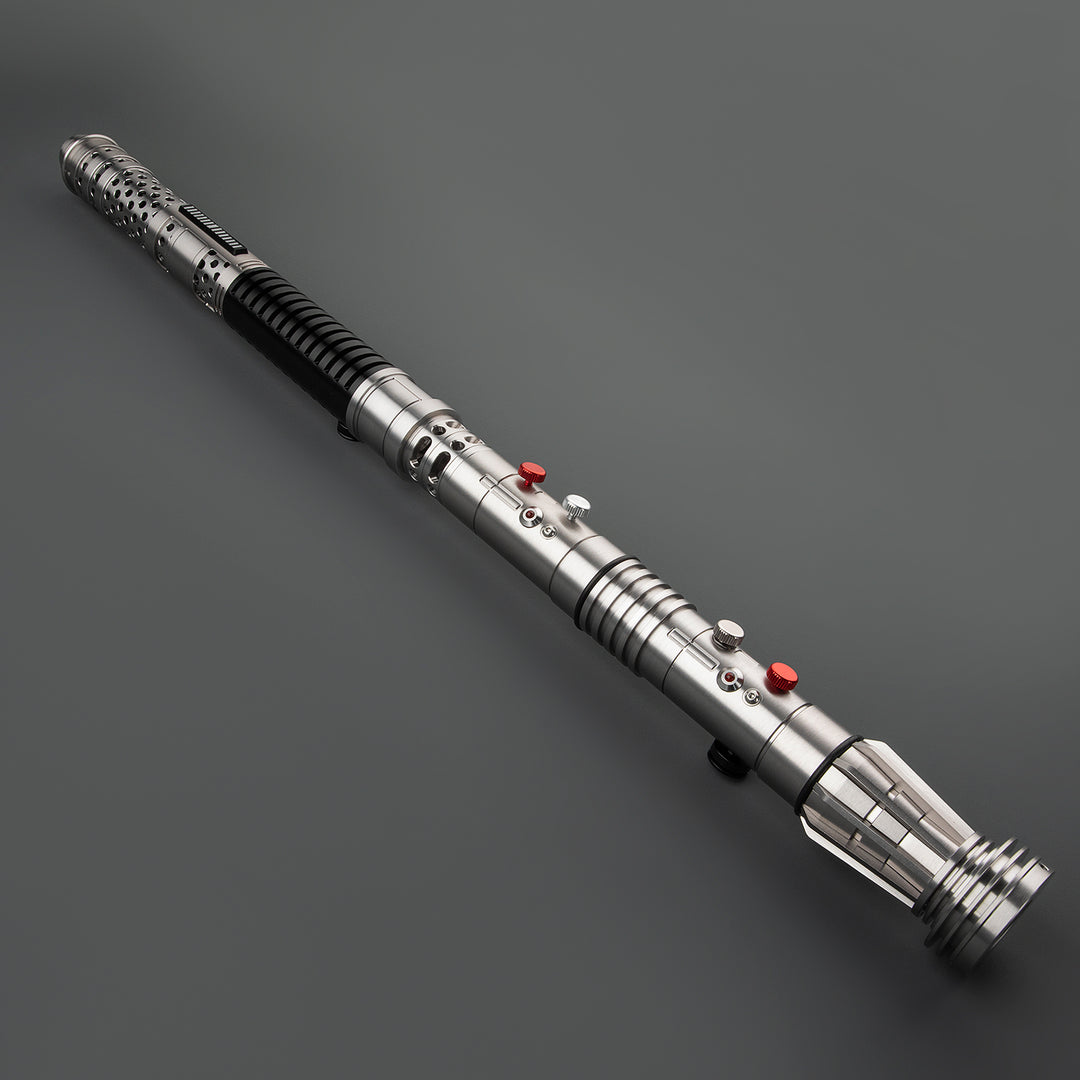 DamienSaber Lightsaber Darth Maul & Asajj Ventress Light Saber Splitable Double Blades Hilt 63.5CM