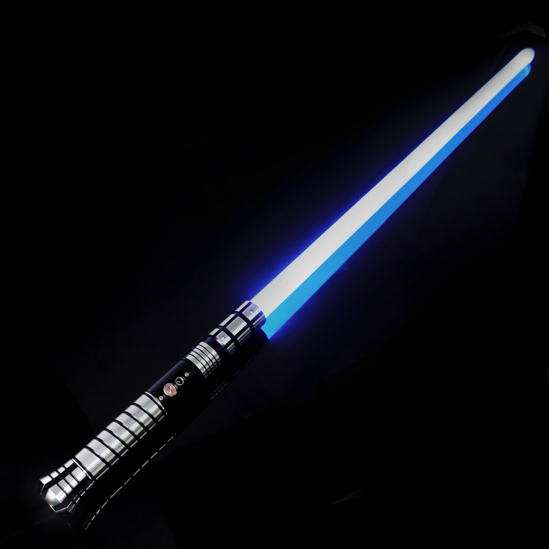 DamienSaber Lightsaber Xenopixel V3 Combat Lightsaber Black Hilt 28.5CM