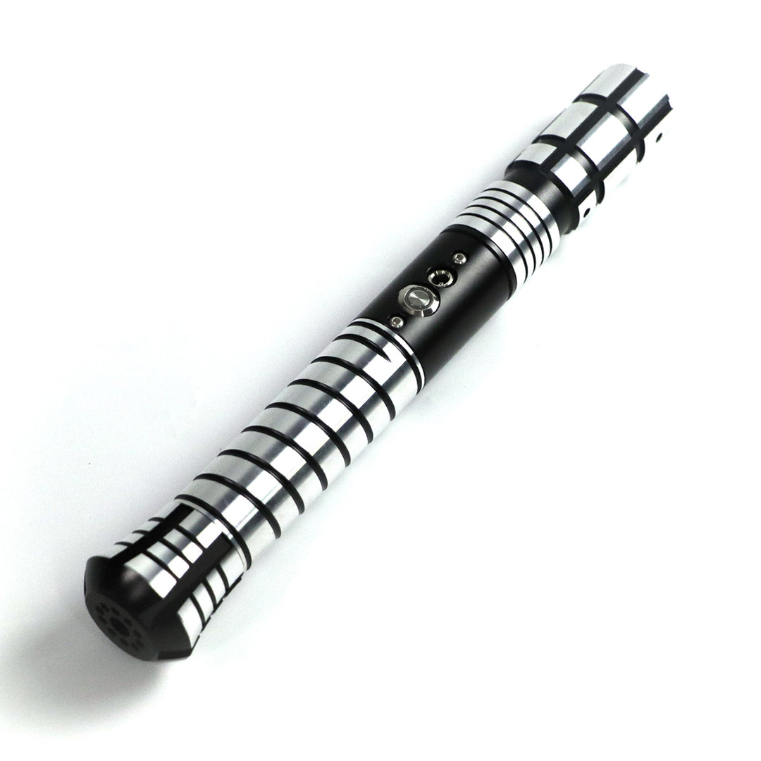 DamienSaber Lightsaber Xenopixel V3 Combat Lightsaber Black Hilt 28.5CM