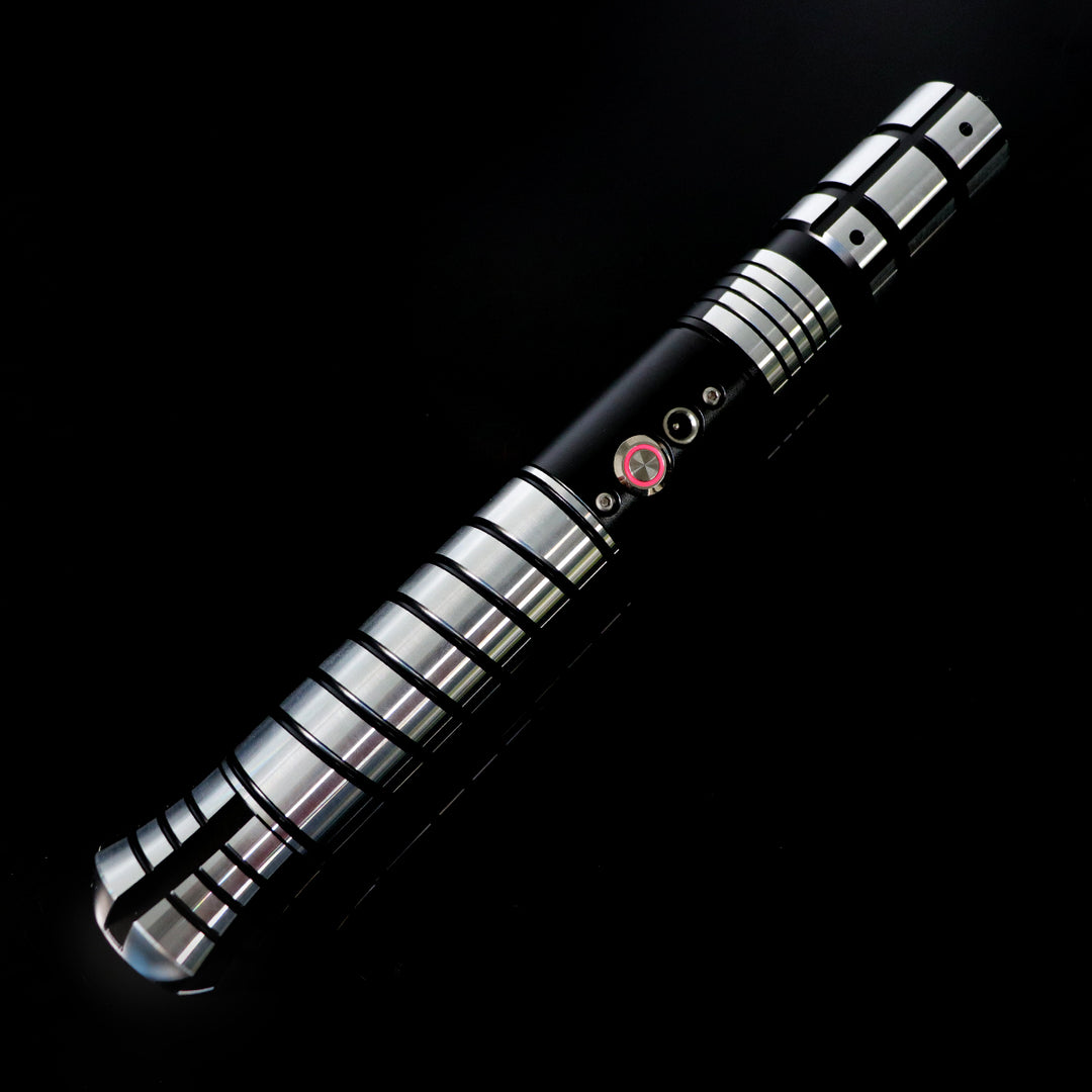 DamienSaber Lightsaber Xenopixel V3 Combat Lightsaber Black Hilt 28.5CM