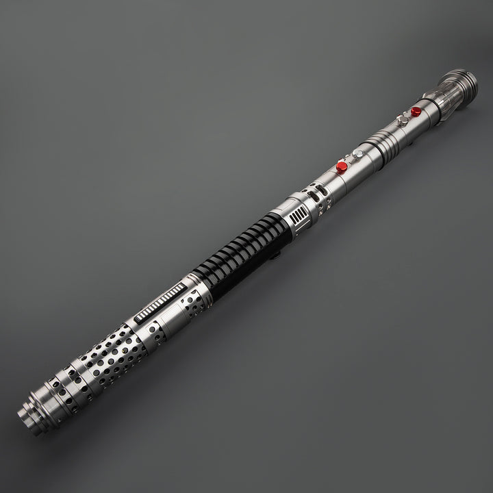 DamienSaber Lightsaber Maul & Asajj Ventress Light Saber Splitable Double Blades Hilt 63.5CM