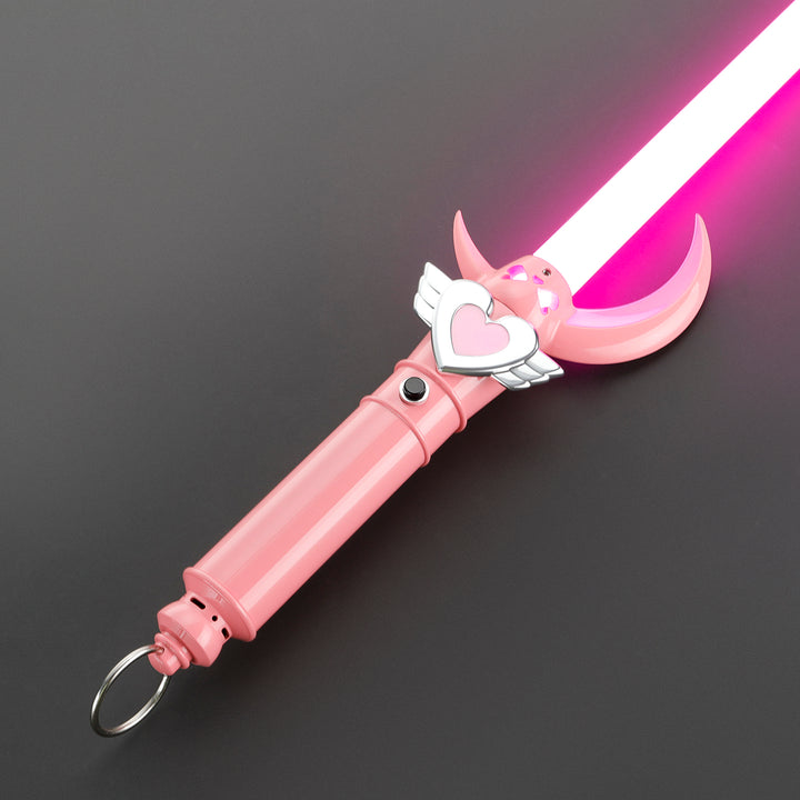 DamienSaber Lightsaber Custom Sailor Moon Light Saber Force Heavy Dueling Hilt 28.7CM