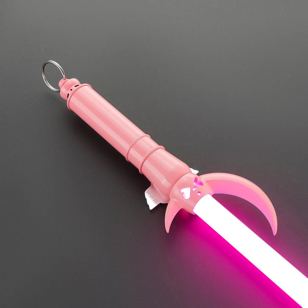 DamienSaber Lightsaber Custom Sailor Moon Light Saber Force Heavy Dueling Hilt 28.7CM