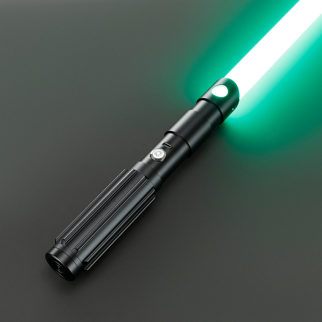 DamienSaber Lightsaber Short Light Saber Bluetooth Xenopixel V3 Pixel to RGB Hilt 24.5CM