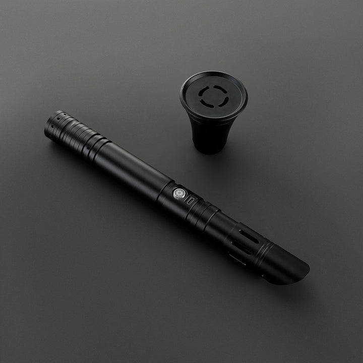 DamienSaber Lightsaber Custom Lightsaber with 2 Pommels Metal Hilt 30.5CM