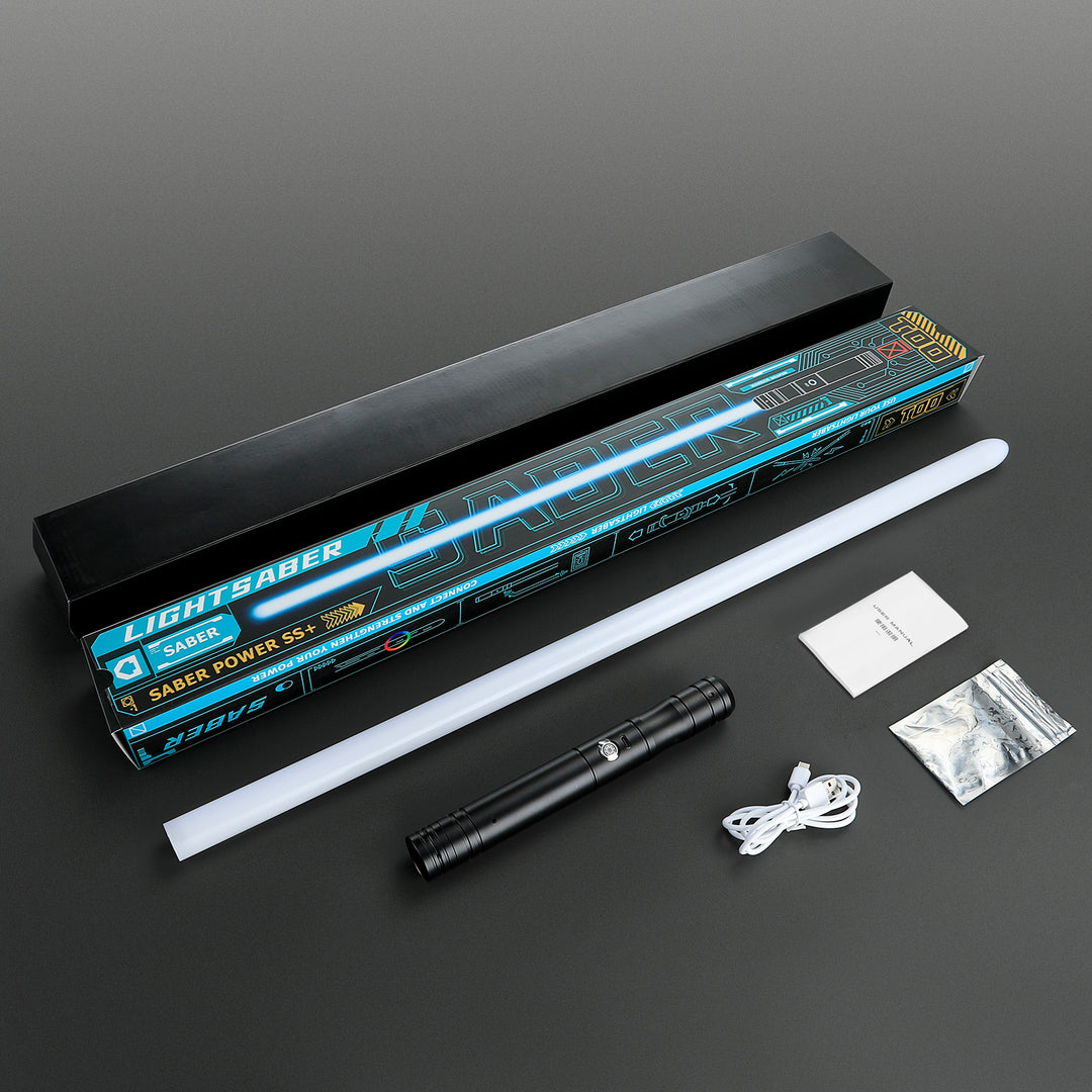 DamienSaber™ Affordable Black LightSaber Apprentice Saber Hilt 23.7CM