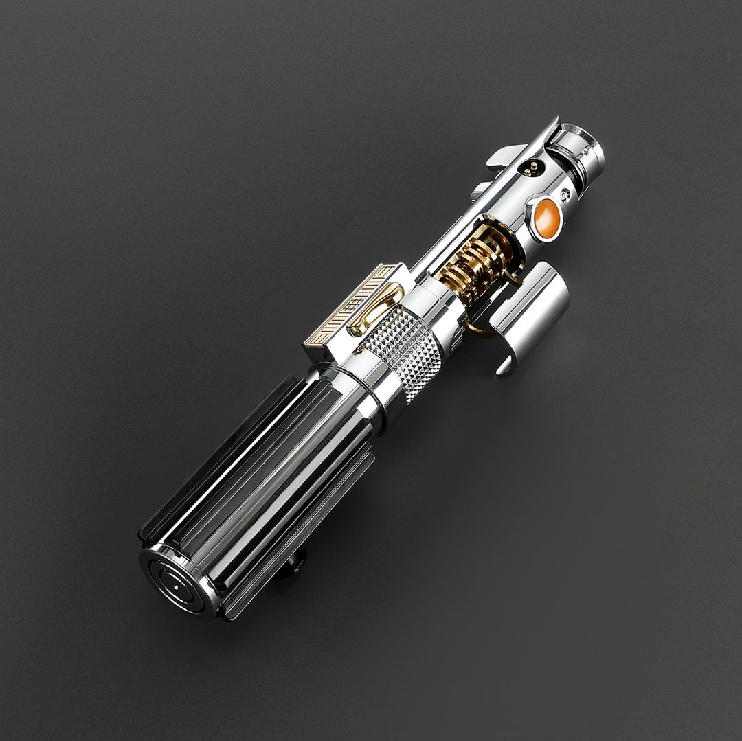 DamienSaber Lightsaber Ani Skywalker Lightsaber Crystal EP3 Xenopixel Pogo Core Bluetooth Hilt 28.3CM