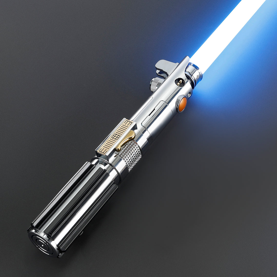 DamienSaber Lightsaber Ani Skywalker Lightsaber Crystal EP3 Xenopixel Pogo Core Bluetooth Hilt 28.3CM