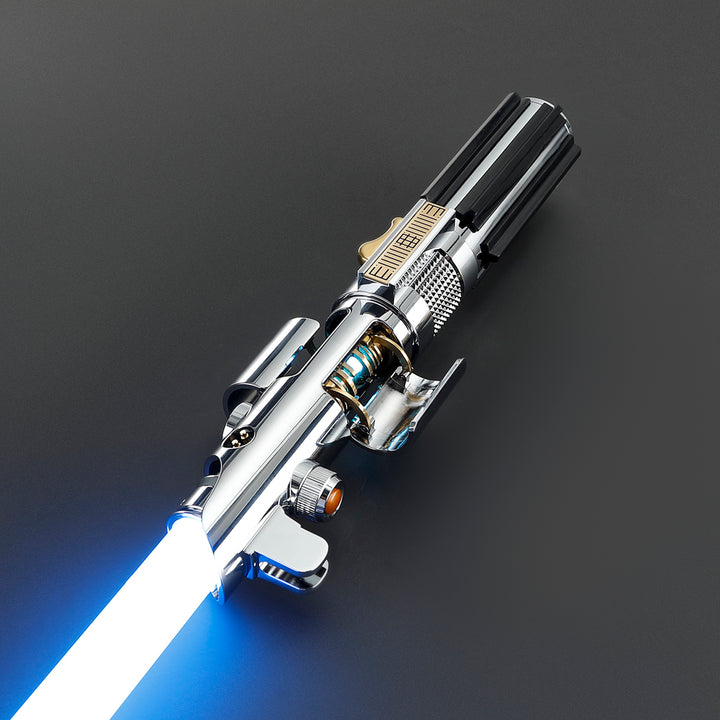 DamienSaber Lightsaber Ani Skywalker Lightsaber Crystal EP3 Xenopixel Pogo Core Bluetooth Hilt 28.3CM