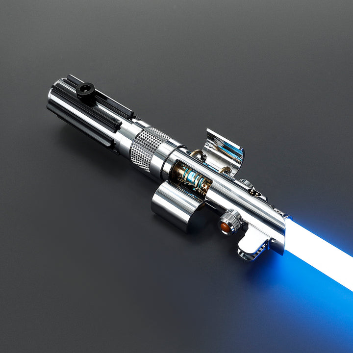 DamienSaber Lightsaber Ani Skywalker Lightsaber Crystal EP3 Xenopixel Pogo Core Bluetooth Hilt 28.3CM