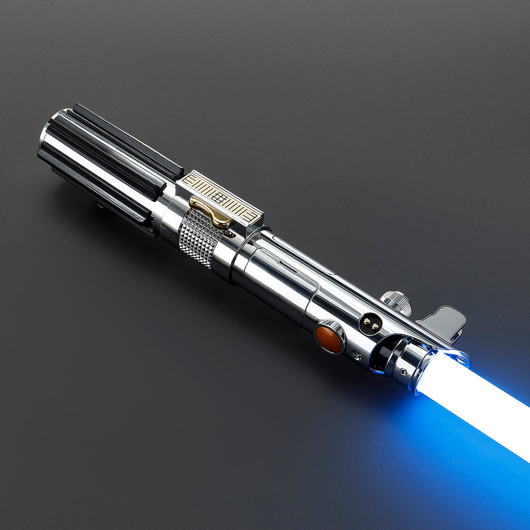 DamienSaber Lightsaber Ani Skywalker Lightsaber Crystal EP3 Xenopixel Pogo Core Bluetooth Hilt 28.3CM