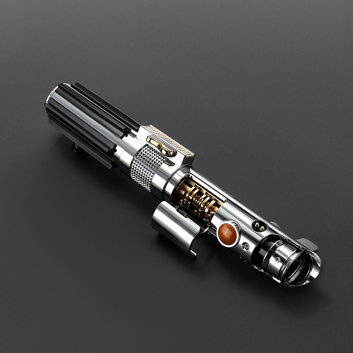DamienSaber Lightsaber Ani Skywalker Lightsaber Crystal EP3 Xenopixel Pogo Core Bluetooth Hilt 28.3CM