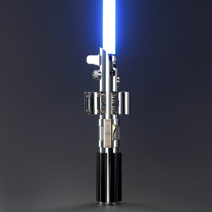 DamienSaber Lightsaber Ani Skywalker Lightsaber Crystal EP3 Xenopixel Pogo Core Bluetooth Hilt 28.3CM
