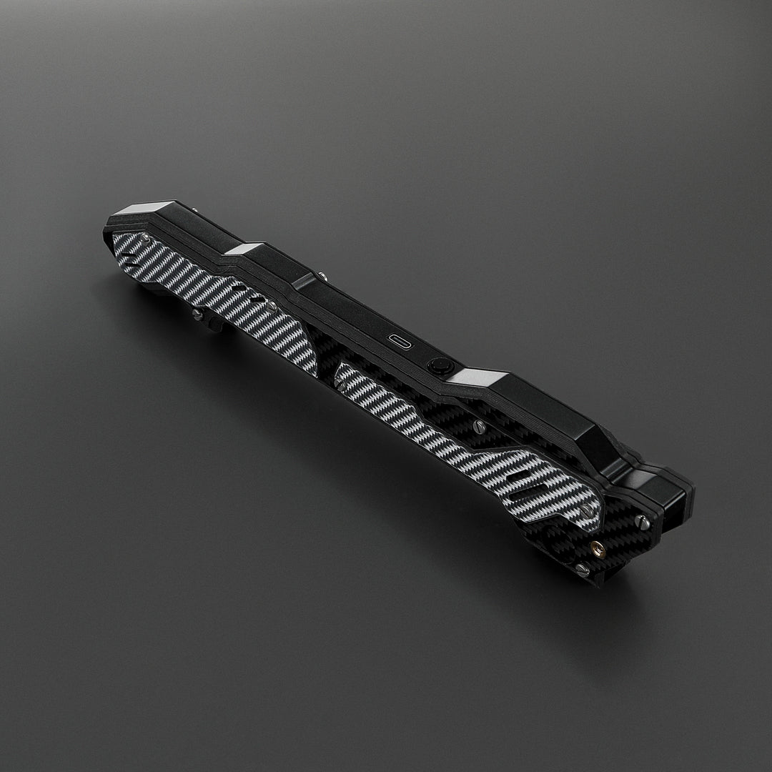 DamienSaber Powerful Heavy Dueling Light Sword XenoPixel Light Carbon Fiber Hilt 27CM