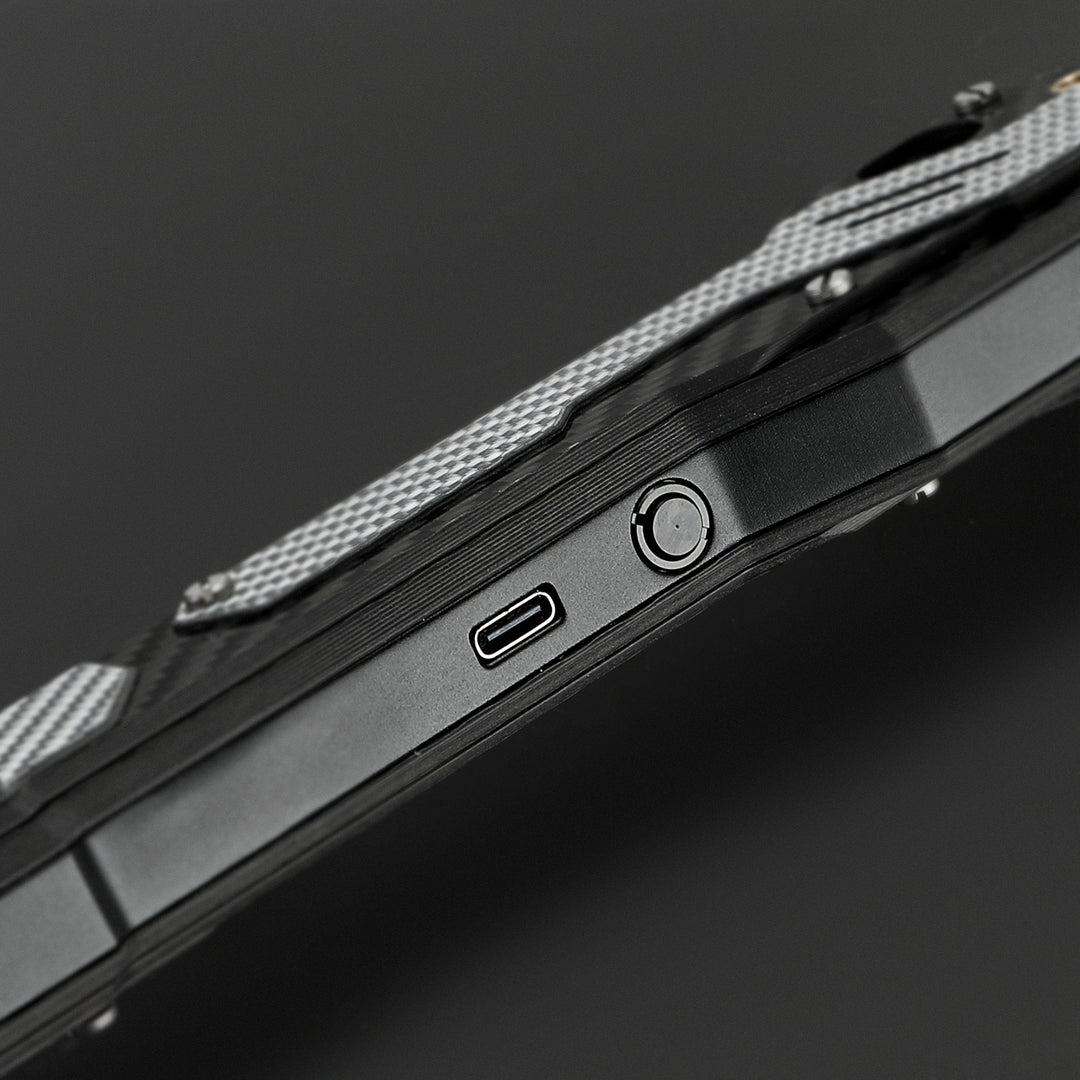 DamienSaber Powerful Heavy Dueling Light Sword XenoPixel Light Carbon Fiber Hilt 27CM