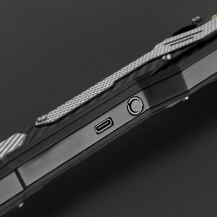 DamienSaber Powerful Heavy Dueling Light Sword XenoPixel Light Carbon Fiber Hilt 27CM