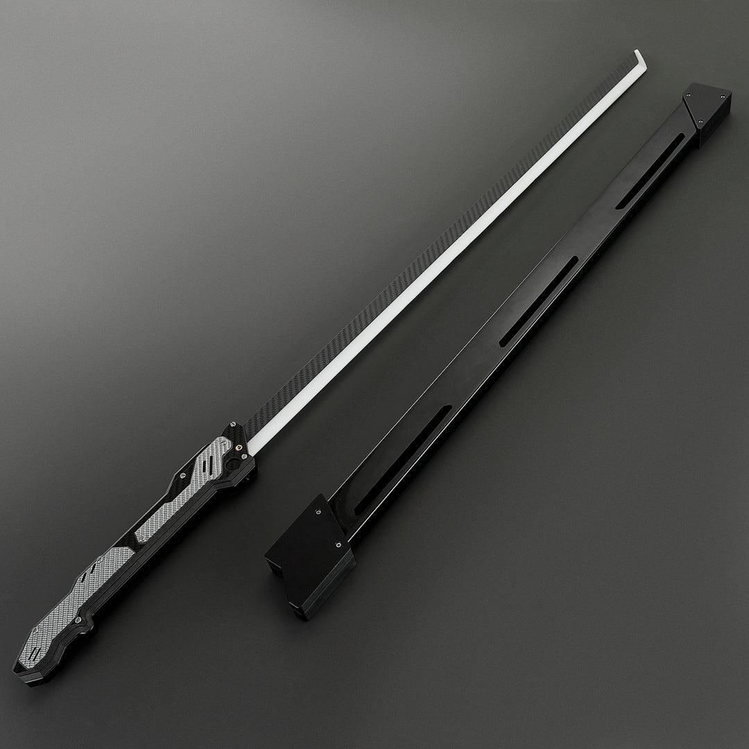 DamienSaber Powerful Heavy Dueling Light Sword XenoPixel Light Carbon Fiber Hilt 27CM