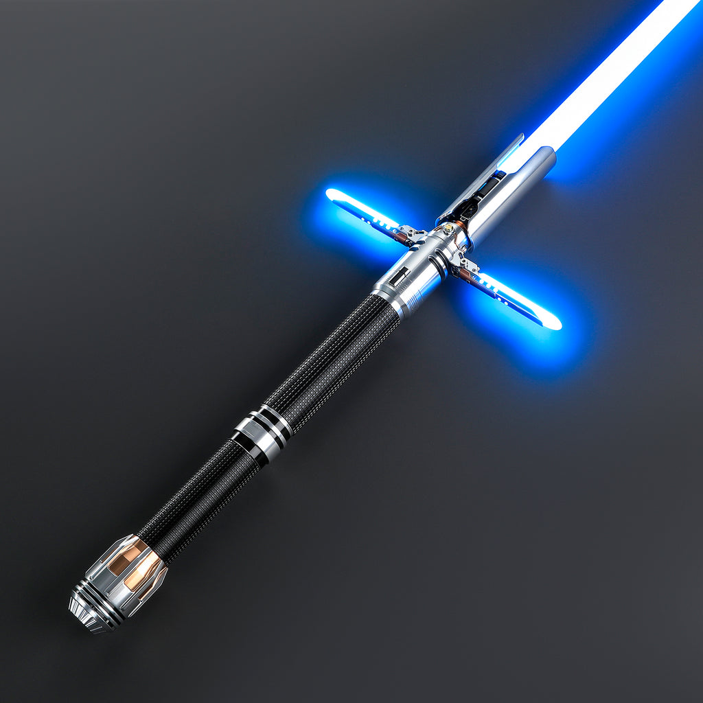 DamienSaber Lightsaber Kestis Cross Guard Saber Xenopixel V3 Pogo Core Hilt 52.5CM