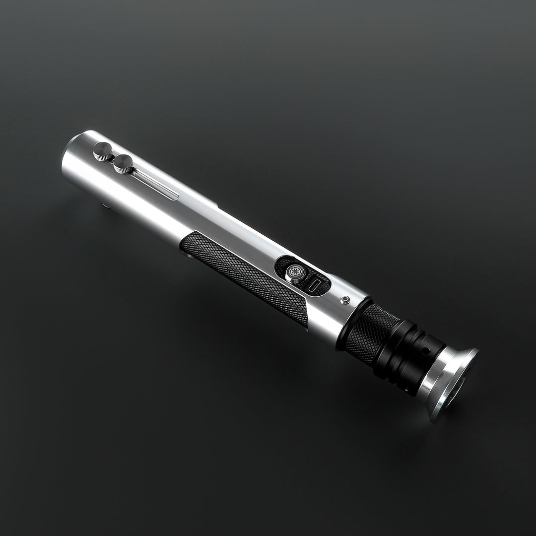 DamienSaber Lightsaber Custom XRGB3.0 XENO3.0 Silver Saber Hilt 28.2CM
