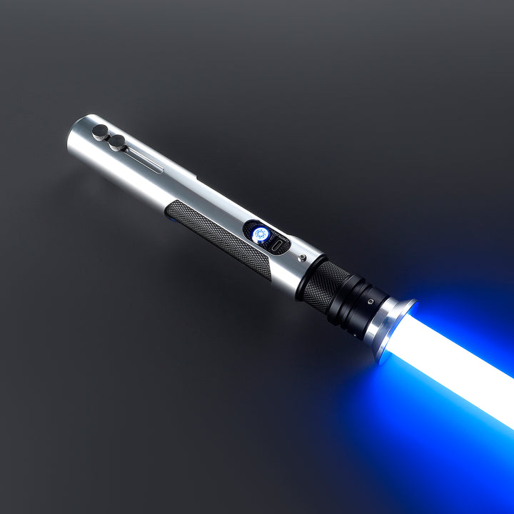 DamienSaber Lightsaber Custom XRGB3.0 XENO3.0 Silver Saber Hilt 28.2CM