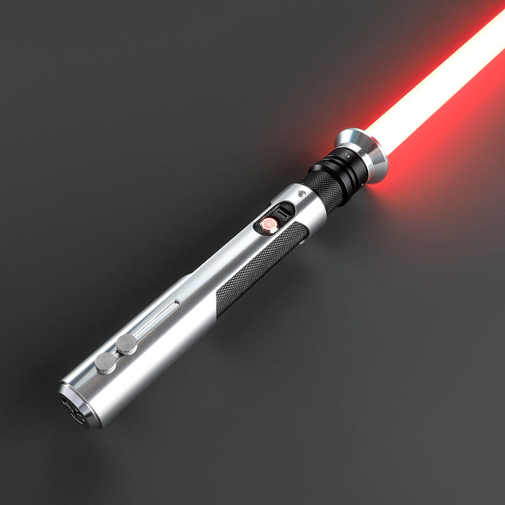 DamienSaber Lightsaber Custom XRGB3.0 XENO3.0 Silver Saber Hilt 28.2CM