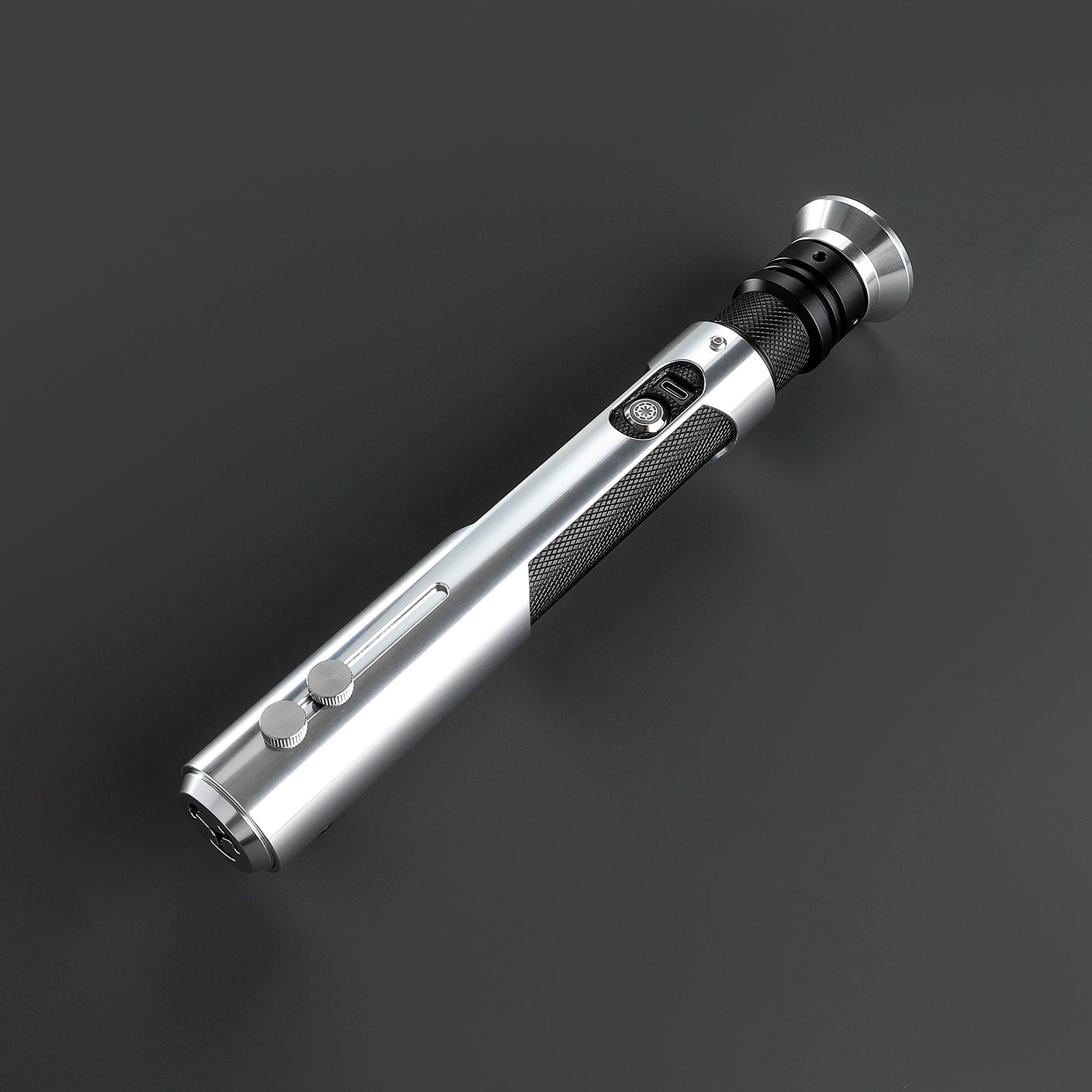 DamienSaber® Lightsaber Custom XRGB3.0 XENO3.0 Silver Saber Hilt 28.2C