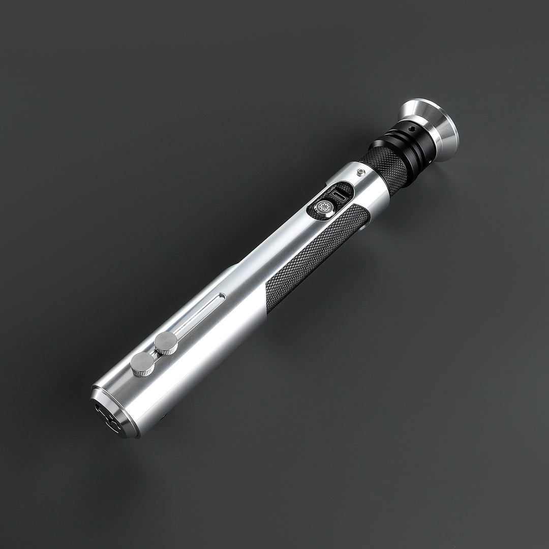 DamienSaber Lightsaber Custom XRGB3.0 XENO3.0 Silver Saber Hilt 28.2CM