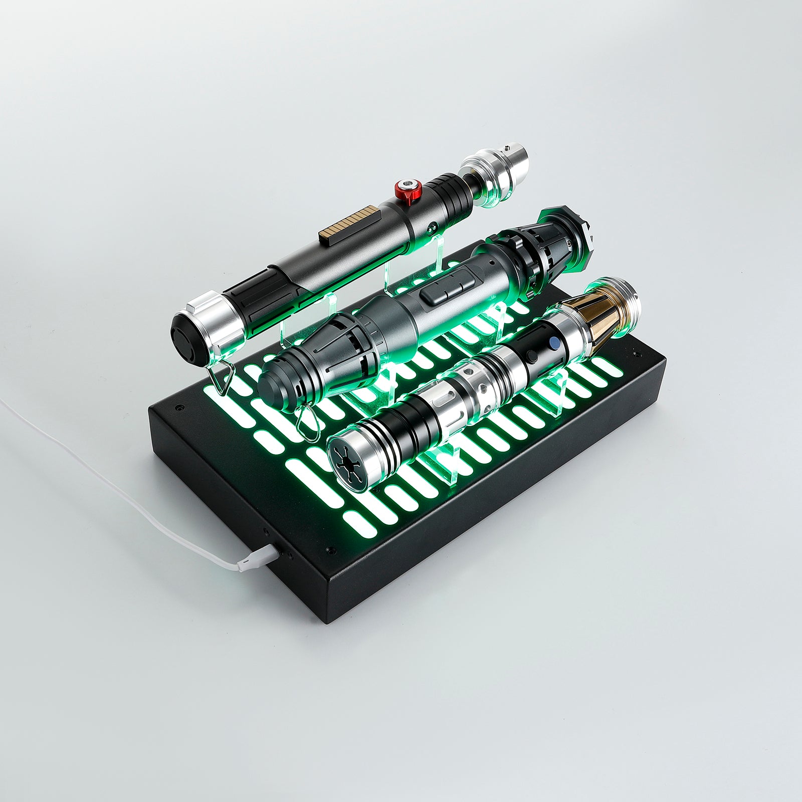 DamienSaber® RGB Led Display Stand (Lightsaber not included)